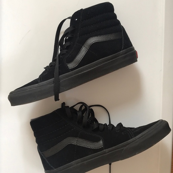 Vans Shoes - Barely worn all black high-top VANS